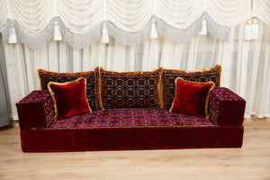 Diwan Sofa Sets, Floor Couch, Arabic Majlis Sofa, Moroccan Floor Sofa, Bohemian Floor Seating, Ethnic Floor Cushion, Traditional Floor Sofa