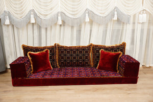 Diwan Sofa Sets, Floor Couch, Arabic Majlis Sofa, Moroccan Floor Sofa, Bohemian Floor Seating, Ethnic Floor Cushion, Traditional Floor Sofa