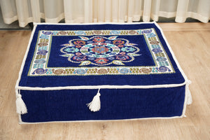 أريكة مجلس ديوان عربي، وسائد مقاعد، أريكة على طراز بوهو التقليدي، أريكة مغربية للجلوس، أريكة مقطعية، وسادة أرضية عربية