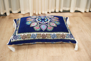 أريكة مجلس ديوان عربي، وسائد مقاعد، أريكة على طراز بوهو التقليدي، أريكة مغربية للجلوس، أريكة مقطعية، وسادة أرضية عربية