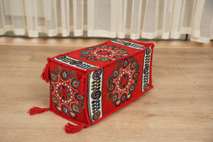 Red Arabic Majlis Floor Sofa, Diwan Sofa Sets, Turkish Floor Sofa, Moroccan Cushion, Ethnic Floor Cushion, Kilim Cushion Set, Traditional Sofa