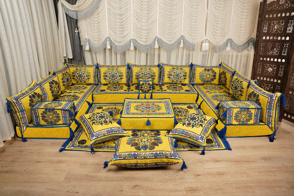 Diwan Sofa Sets, Bohemian Floor Seating, Floor Seating Sofa, Arabic Majlis, Turkish Floor Sofa Set, Sectional Sofas, Arabic Sofa Living Room Set