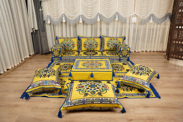 Diwan Sofa Sets, Bohemian Floor Seating, Floor Seating Sofa, Arabic Majlis, Turkish Floor Sofa Set, Sectional Sofas, Arabic Sofa Living Room Set