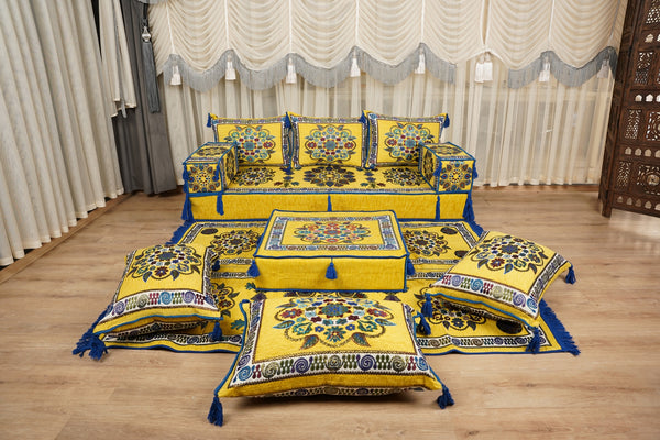 Diwan Sofa Sets, Bohemian Floor Seating, Floor Seating Sofa, Arabic Majlis, Turkish Floor Sofa Set, Sectional Sofas, Arabic Sofa Living Room Set