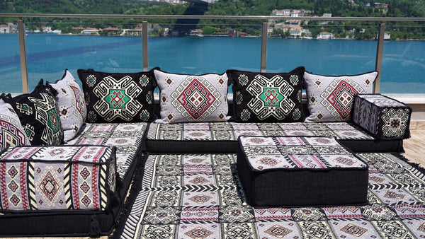 8'' Thickness L Sofa Set, Pallet Sectional Sofas, Corner Seating Sets, Pallet Sofas, Floor Cushions, Futon Sofa