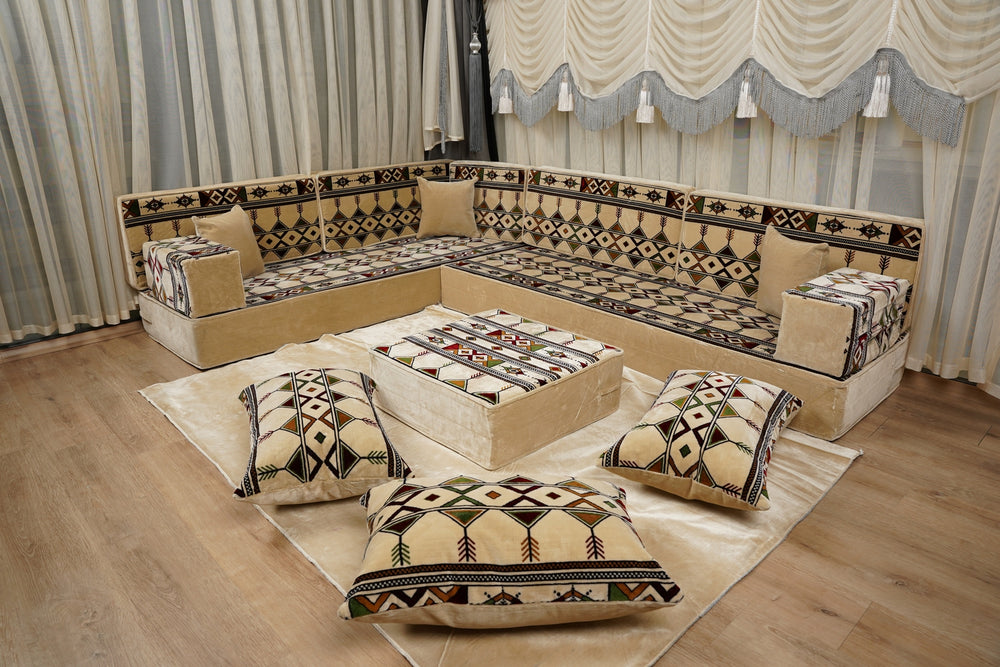 Arabic Floor Cushion, Diwan Sofa Sets, Ottoman Cushion Set, Arabic Floor Cushions, Moroccan Cushion, Sectional Sofa Set, Ethnic Floor Cushion