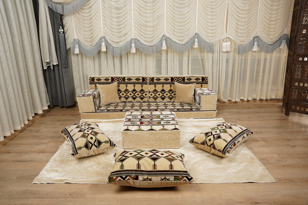 Arabic Floor Cushion, Diwan Sofa Sets, Ottoman Cushion Set, Arabic Floor Cushions, Moroccan Cushion, Sectional Sofa Set, Ethnic Floor Cushion