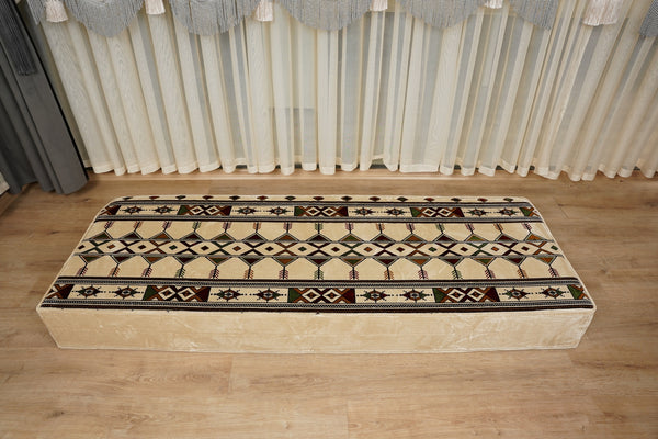 Traditional Arabic Floor Cushion, Diwan Sofa Sets, Ottoman Cushion, Handmade Arabic Floor Sofa, Arabic Majlis Sofa, Turkish Floor Sofa