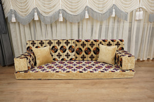 طقم وسائد أرضية، كنبة أرضية تركية، طقم كنب ديوان، كنبة مغربية، طقم كنب مقسم، طقم كنب غرفة معيشة على طراز بوهو، كنبة أرضية عربية