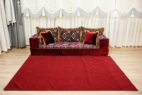 Diwan Sofa Sets, ريكة مجالس, Ottoman Cushion Set, Handmade Floor Seating Sofa, Sectional Floor Sofa, Boho Floor Couch, Traditional Floor Sofa