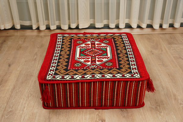 Red Arabic Lounge Sofa, Diwan Sofa Sets, Moroccan Couch, Floor Sofa Seating Set, Moroccan Couch, Arabic Jalsa Set