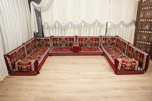 Boho Floor Seating, Arabic Sofa Set, Diwan Sofa Sets, جلوس عربي على الأرض,  Boho Floor Seating, Traditional Floor Sofa, Arabic Jalsa Set