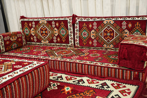 Boho Floor Seating, Arabic Sofa Set, Diwan Sofa Sets, جلوس عربي على الأرض,  Boho Floor Seating, Traditional Floor Sofa, Arabic Jalsa Set