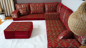 Corner Arabic Sofa, Bench Cushions, Sofa Pillows, Entryway Bench, Bohemian Furniture, Floor Seating Set, Arabic Majlis, Diwan Sofa Sets