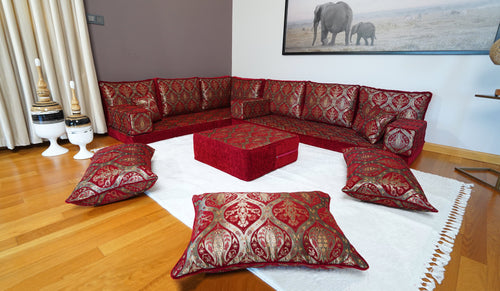 Corner Arabic Sofa, Bench Cushions, Sofa Pillows, Entryway Bench, Bohemian Furniture, Floor Seating Set, Arabic Majlis, Diwan Sofa Sets