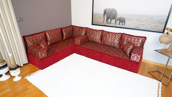 Corner Arabic Sofa, Bench Cushions, Sofa Pillows, Entryway Bench, Bohemian Furniture, Floor Seating Set, Arabic Majlis, Diwan Sofa Sets