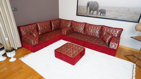 Corner Arabic Sofa, Bench Cushions, Sofa Pillows, Entryway Bench, Bohemian Furniture, Floor Seating Set, Arabic Majlis, Diwan Sofa Sets