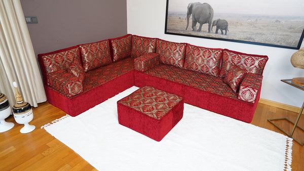 Corner Arabic Sofa, Bench Cushions, Sofa Pillows, Entryway Bench, Bohemian Furniture, Floor Seating Set, Arabic Majlis, Diwan Sofa Sets