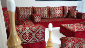 Corner Arabic Sofa, Bench Cushions, Sofa Pillows, Entryway Bench, Bohemian Furniture, Floor Seating Set, Arabic Majlis, Diwan Sofa Sets