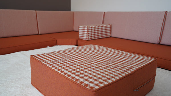 Turkish Sofa, Entryway Bench, Bohemian Furniture, Floor Seating Set, Arabic Floor Cushions, Arabic Sofa, Linen Sofas