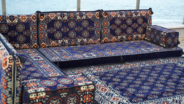 8'' Thickness L Sofa Set, Sectional Sofa, Sectional Sofa, Arabic Majlis, Oriental Sofa, Moroccan Sofa