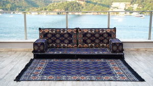 8'' Thickness Sofa Set, Living Room Sofa, Arabic Majlis Furniture, Patio Furniture, Handmade Wooden Bench