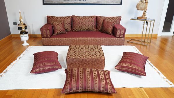 Diwan Sofa Sets, Sectional Floor Seating, Arabic Diwan Sofas, Floor Cushions, Pallet Sofa Set, Patio Furniture, Sectional Couch, Arabic Majlis Set