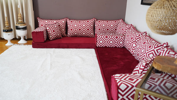 Arabic Velvet Sofa Sets, Floor Sofa Set, Bench Cushions, Entryway Bench, Bohemian Furniture, Arabic Diwan Sofas, Floor Cushions