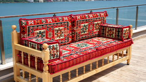 Moroccan Majlis, Wooden Bench Sofa Sets, Patio Benches, Arabic Majlis Seating, Pine Tree Wooden Bench, Outdoor Furniture, Arabic Seating Jalsah, Yemeni Majlis Set