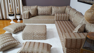 Arabic Sofa Seating Set, Bench Cushions, Entryway Bench, Floor Seating Set, Turkish Seating Pillows, Arabic Majlis, Diwan Sofa Sets