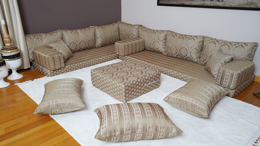 Arabic Sofa Seating Set, Bench Cushions, Entryway Bench, Floor Seating Set, Turkish Seating Pillows, Arabic Majlis, Diwan Sofa Sets