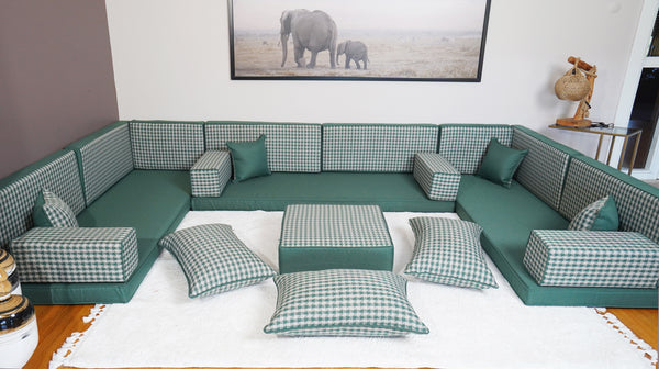 Turkish Seating U Sofa Pillows, Meditation Cushions, Floor Sofa, Patio Furniture, Bench Cushion, Linen Sofas