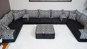 U Floor Seating Set, Pallet Sofa, Indoor Benches, Floor Pillows, Velvet Sofa Sets, Turkish Sitting Pillows, Living Room Sofa
