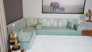 طقم جلوس تركي أرضي، كنبة مغربية، مقعد مدخل، وسادة تأمل، وسادة مقعد، كنبة من البليت، جلسة مجلس عربي، غطاء كنبة، طقم كنب ديوان