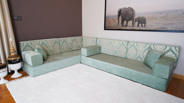 طقم جلوس تركي أرضي، كنبة مغربية، مقعد مدخل، وسادة تأمل، وسادة مقعد، كنبة من البليت، جلسة مجلس عربي، غطاء كنبة، طقم كنب ديوان