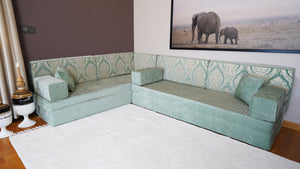 طقم جلوس تركي أرضي، كنبة مغربية، مقعد مدخل، وسادة تأمل، وسادة مقعد، كنبة من البليت، جلسة مجلس عربي، غطاء كنبة، طقم كنب ديوان