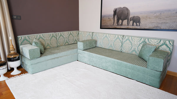 طقم جلوس تركي أرضي، كنبة مغربية، مقعد مدخل، وسادة تأمل، وسادة مقعد، كنبة من البليت، جلسة مجلس عربي، غطاء كنبة، طقم كنب ديوان