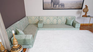 طقم جلوس تركي أرضي، كنبة مغربية، مقعد مدخل، وسادة تأمل، وسادة مقعد، كنبة من البليت، جلسة مجلس عربي، غطاء كنبة، طقم كنب ديوان