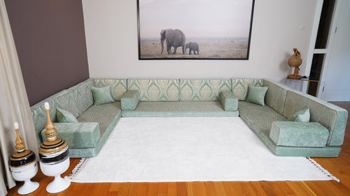 4" Thickness Floor Cushions, Arabic Sofa, Bench Cushions, Moroccan Sofa, Majlis Sofa, Diwan Sofa Sets, Seat Cushions, Turkish Seating Pillows