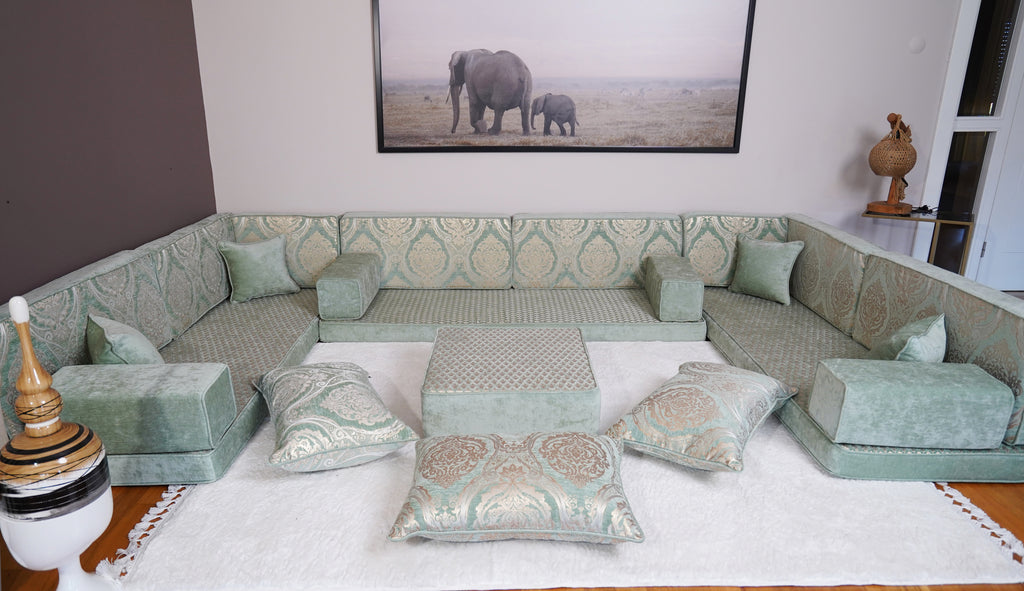 4" Thickness Floor Cushions, Arabic Sofa, Bench Cushions, Moroccan Sofa, Majlis Sofa, Diwan Sofa Sets, Seat Cushions, Turkish Seating Pillows