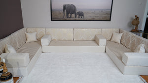 4" Thickness Diwan Sofa Sets, Arabic Sofa, Bench Cushions, Moroccan Sofa, Seat Cushions, Turkish Seating Pillows, Floor Cushions