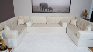 4" Thickness Diwan Sofa Sets, Arabic Sofa, Bench Cushions, Moroccan Sofa, Seat Cushions, Turkish Seating Pillows, Floor Cushions