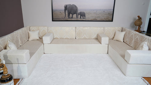 4" Thickness Diwan Sofa Sets, Arabic Sofa, Bench Cushions, Moroccan Sofa, Seat Cushions, Turkish Seating Pillows, Floor Cushions