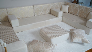 4" Thickness Diwan Sofa Sets, Arabic Sofa, Bench Cushions, Moroccan Sofa, Seat Cushions, Turkish Seating Pillows, Floor Cushions