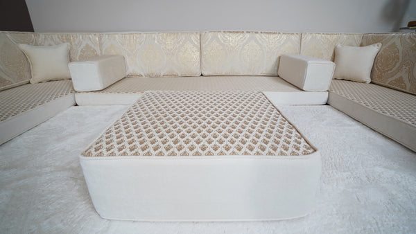 4" Thickness Diwan Sofa Sets, Arabic Sofa, Bench Cushions, Moroccan Sofa, Seat Cushions, Turkish Seating Pillows, Floor Cushions