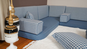 Arabic Linen Sofas, Arabic Pallet Sofa, Floor Cushions, Sectional Sofas, Patio Furniture, Diwan Sofa, Bench Cushions, Arabic Floor Seating Set, Turkish Sofa