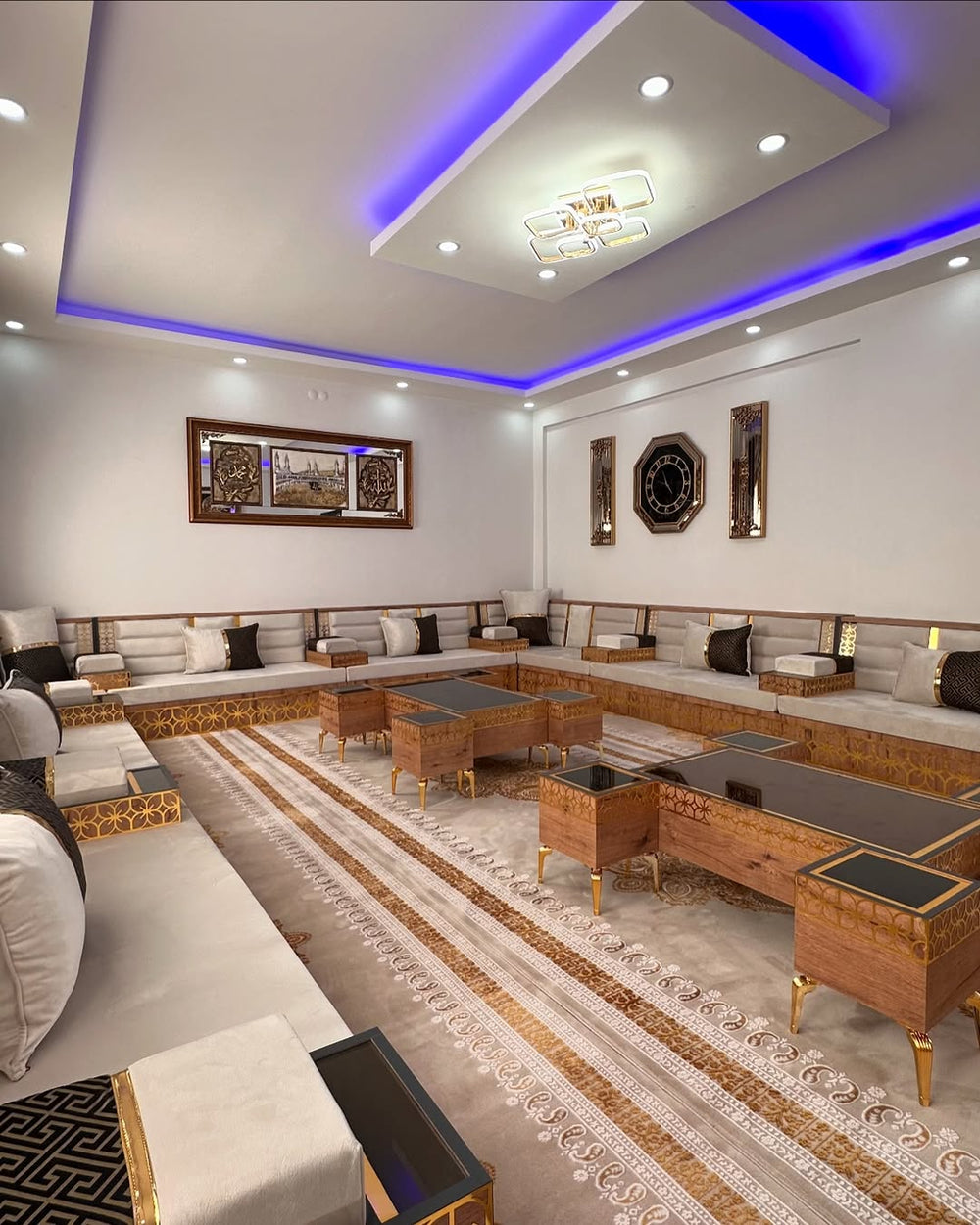 Yemeni Majlis, Arabic Majlis Sofa, Arabic Furniture for Restaurants, Arabic Jalsa, Ottoman Sofa, Wooden Bench Majlis, Arabic Furniture for Cafes