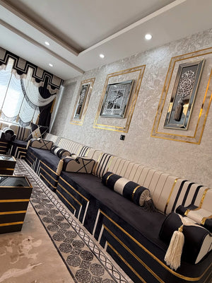 Yemeni Majlis, Arabic Majlis Sofa, Moroccan Living Room Furniture, Arabic Majlis Cushions, Arabic Jalsa, Wooden Bench Majlis, Arabic Sofa Seating