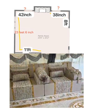 Custom majlis for Rad Alashwal