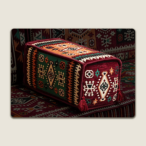 Maroon Milas Breeze – Modular Arabic Floor Sofa Component  – Build Your Own Arabic Sofa  (Sold Individually)